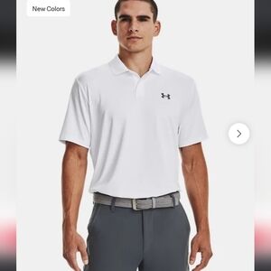 UA MATCH PLAY POLO GOLF SHIRT LARGE NWOT